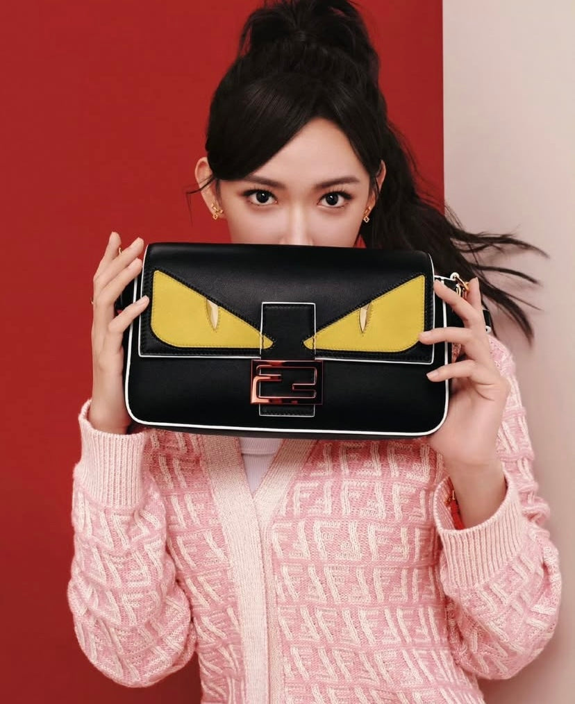 Fendi Vitello Dolce Elite Monster Eyes