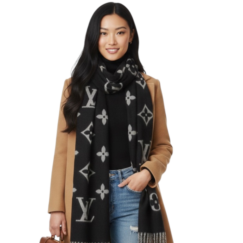 Louis Vuitton Double Face Wool Scarf