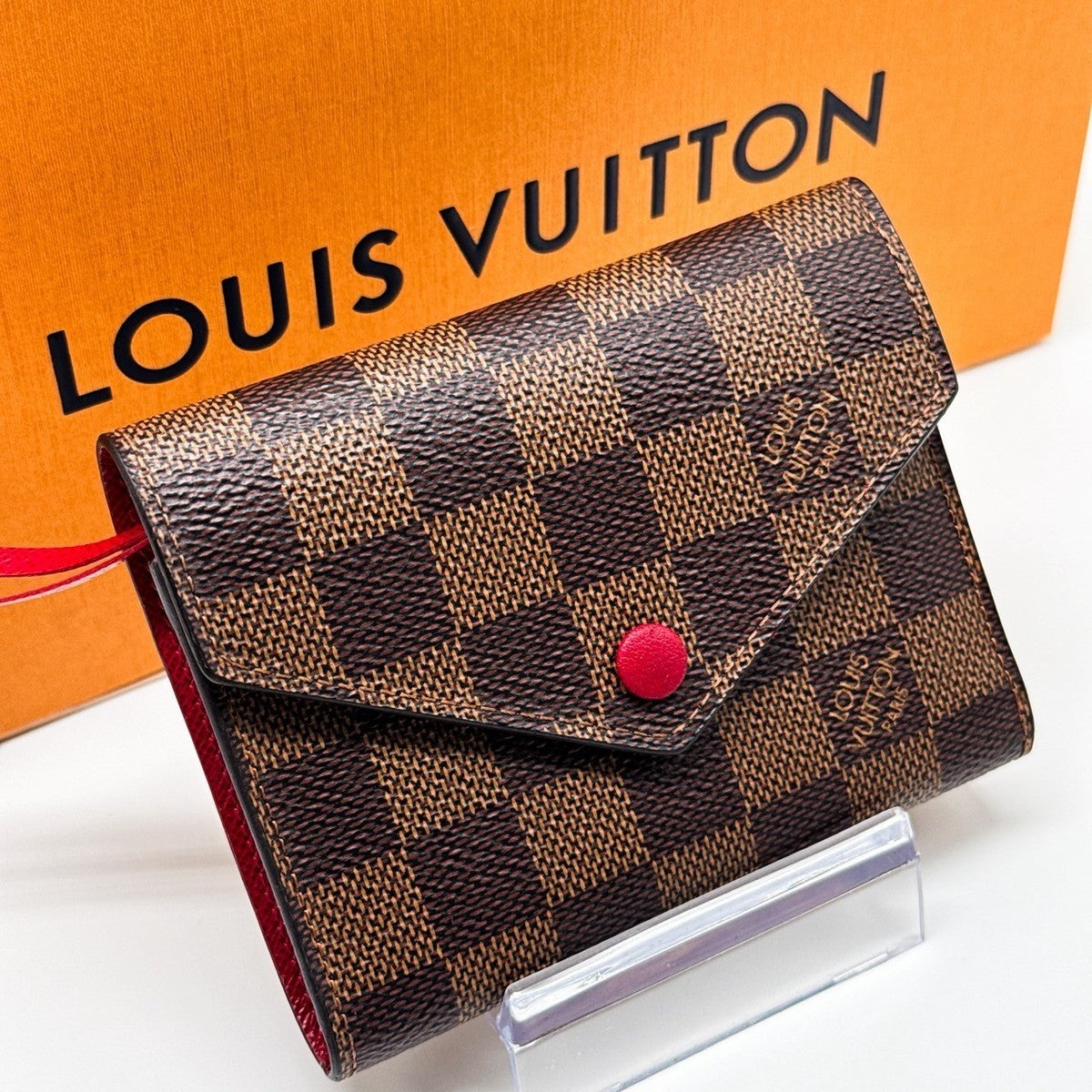 Louis Vuitton Victorine Wallet – Damier Ebene