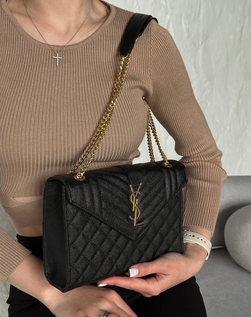 Saint Laurent Envelope leather