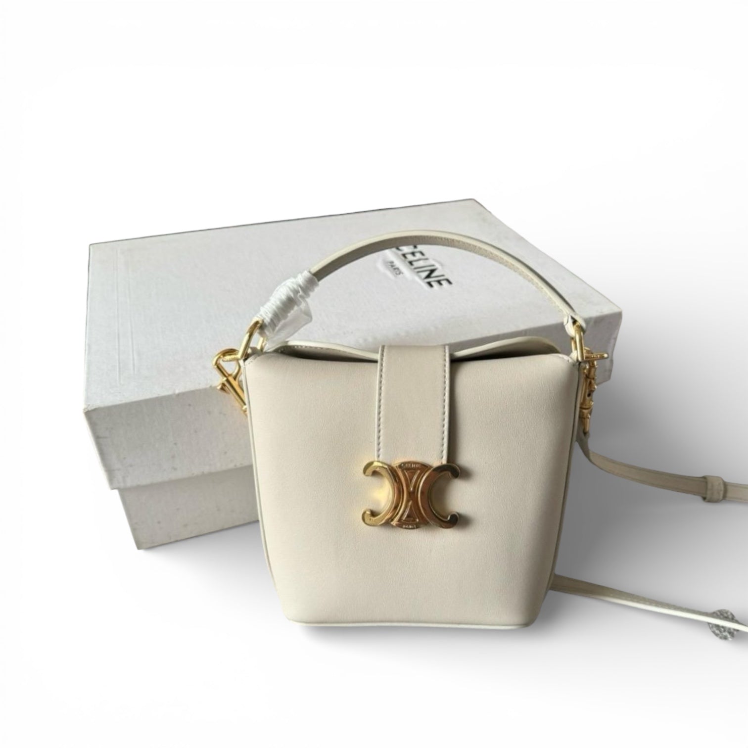 Celine Triomphe Bucket Bag
