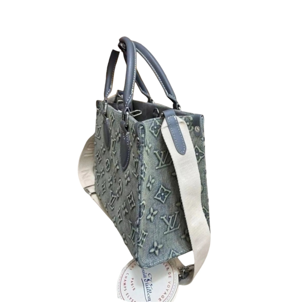 Louis Vuitton OnTheGo PM – Monogram Denim with Coin Pouch