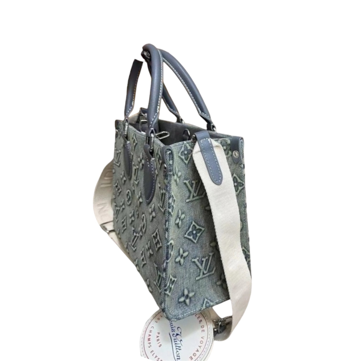 Louis Vuitton OnTheGo PM – Monogram Denim with Coin Pouch