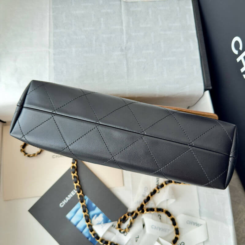 Chanel Coco Handle Flap Bag – Suede & Leather