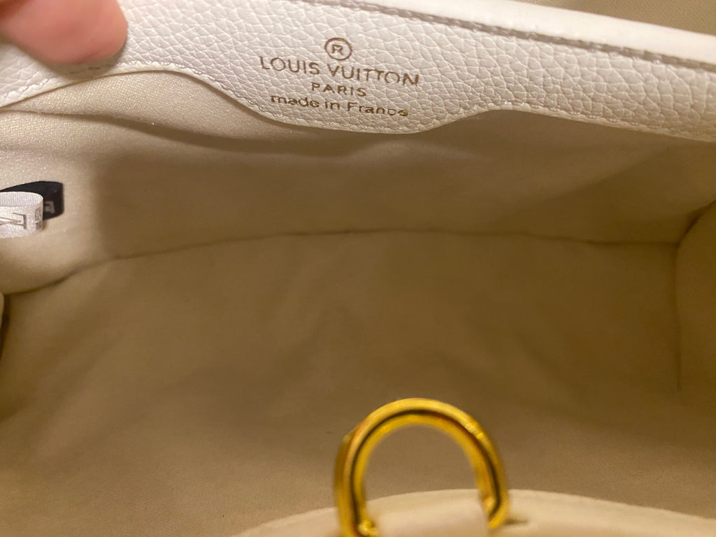 Louis Vuitton Capucines Cherry Charm Bag