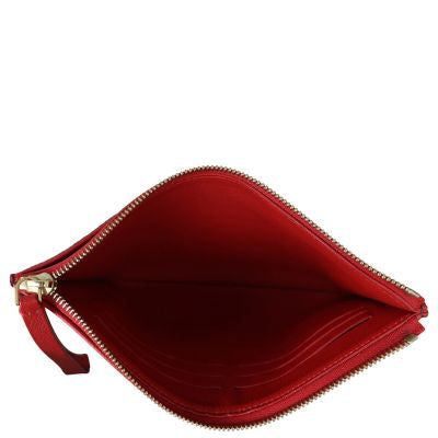 Louis Vuitton Monogram Pochetta – Red Trim