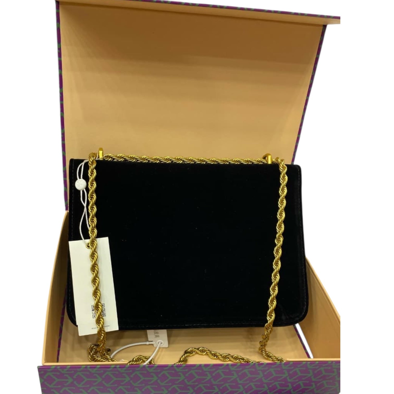 Tory Burch Eleanor Embroidered Velvet