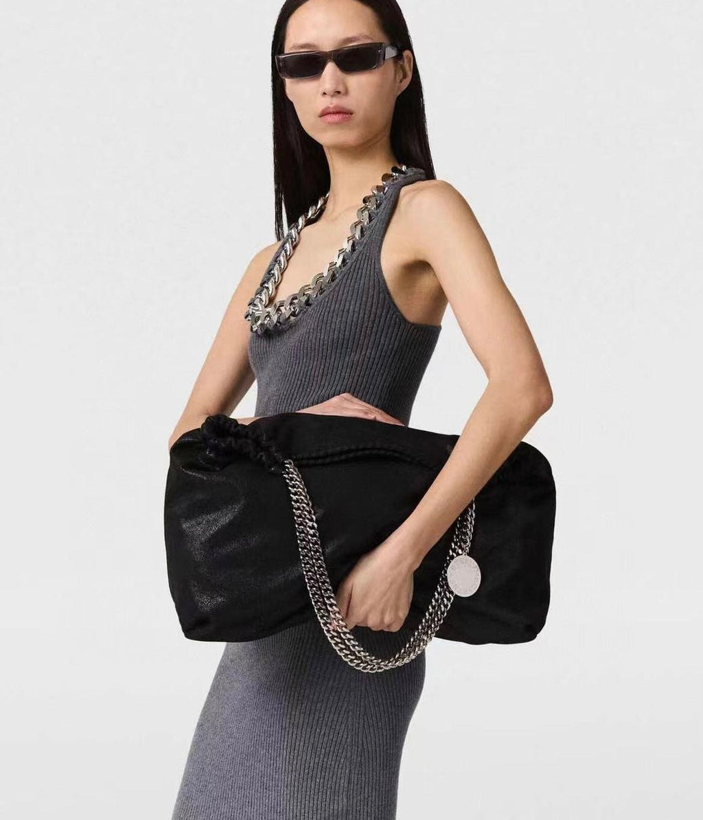 Stella McCartney Frayme Slouchy Tote Bag