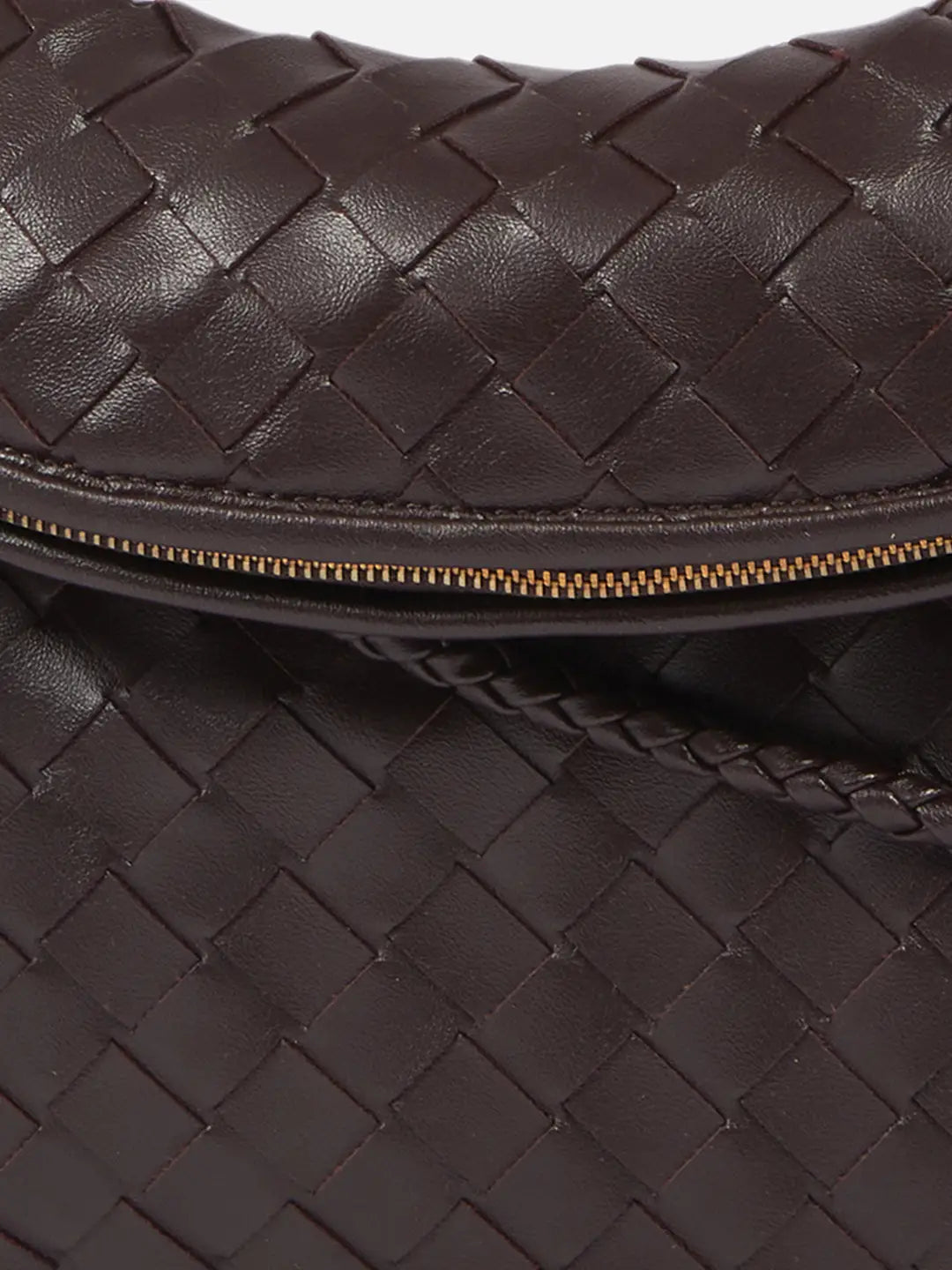Bottega Veneta Woven Half-Moon Bag