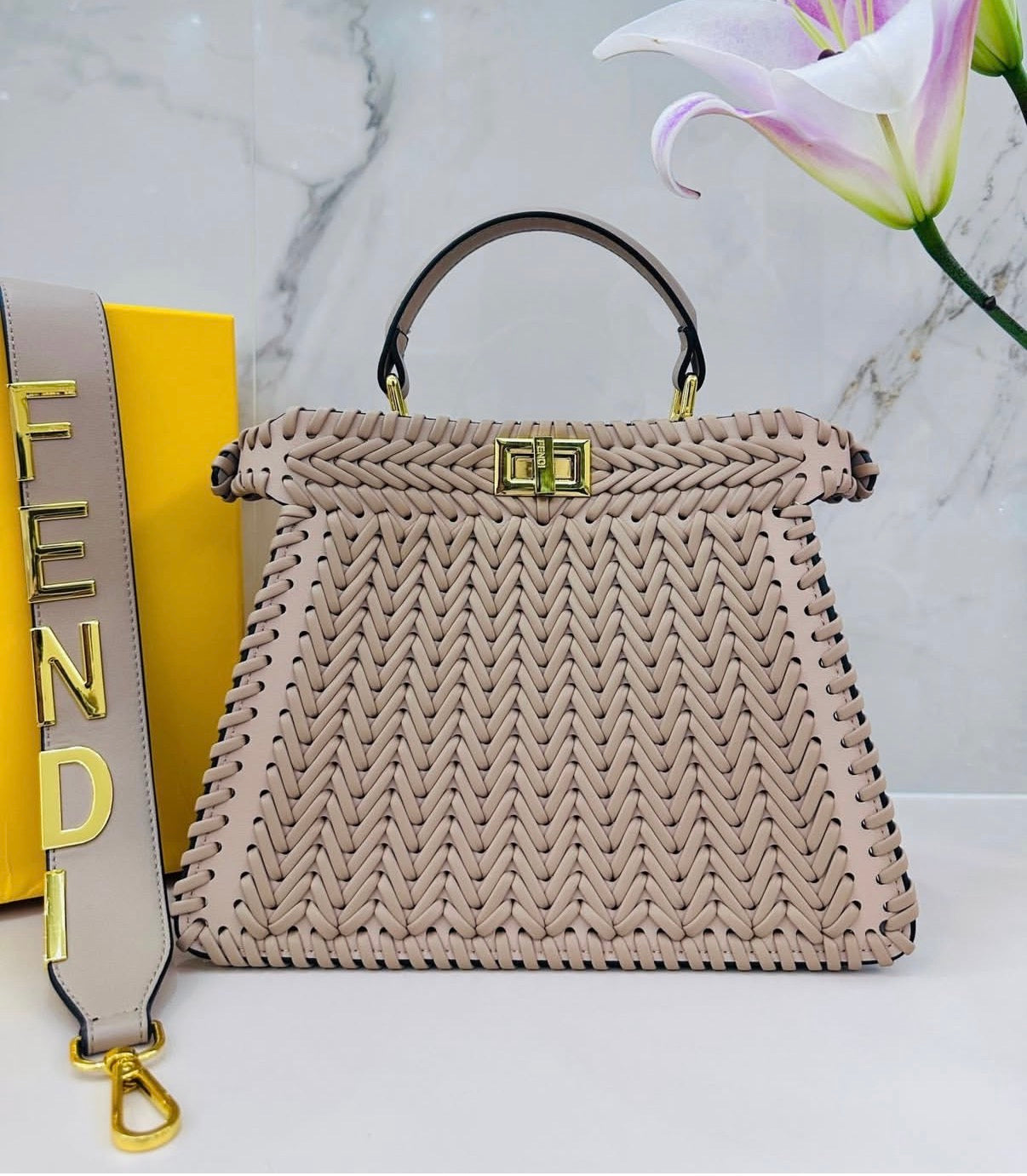 Fendi Peekaboo ISeeU Woven Edition