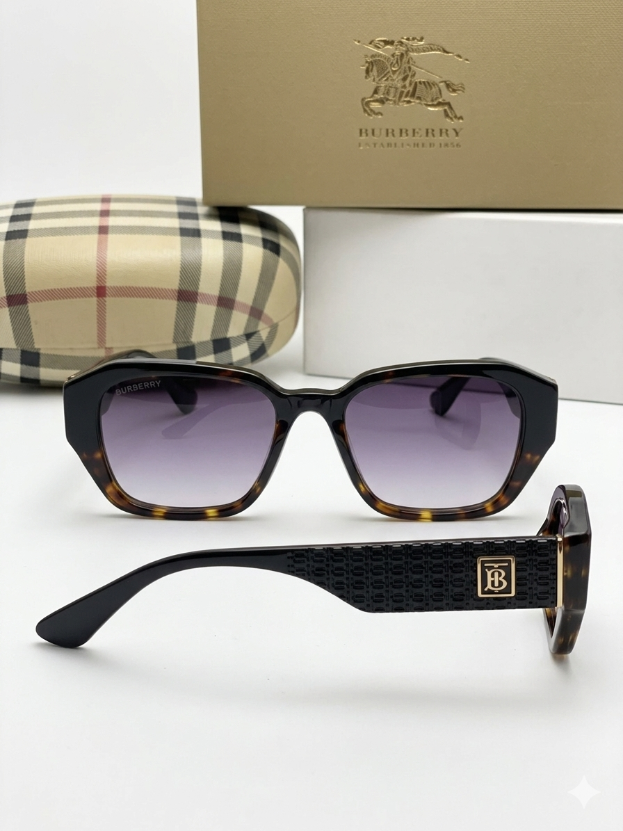 Burberry Monogram Motif Square Sunglasses
