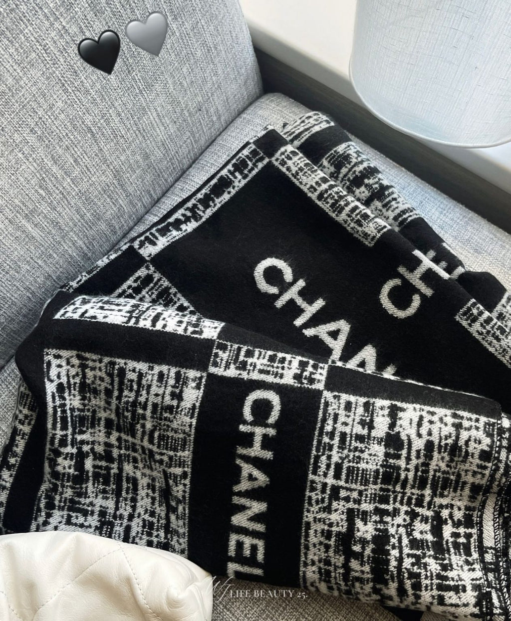 Chanel – Double-Face Signature Shawl