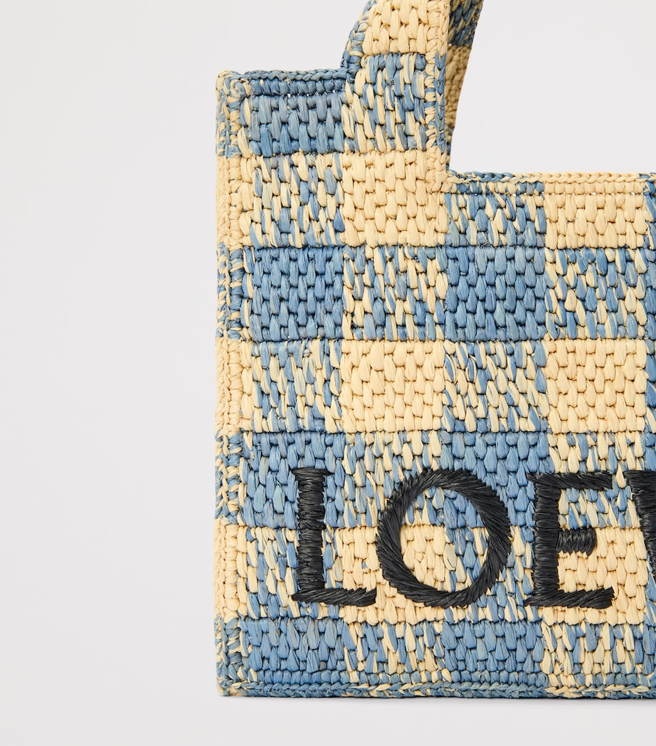 Loewe Standard A5 Tote in Raffia