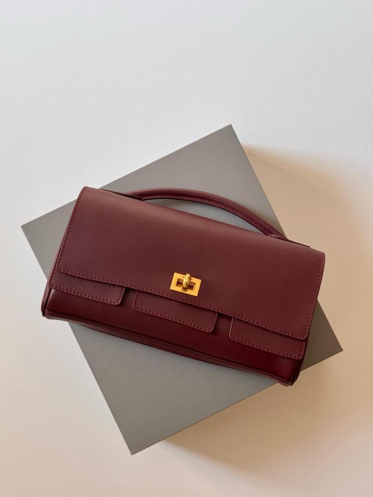 Balenciaga Bel Air Small Clutch on Strap