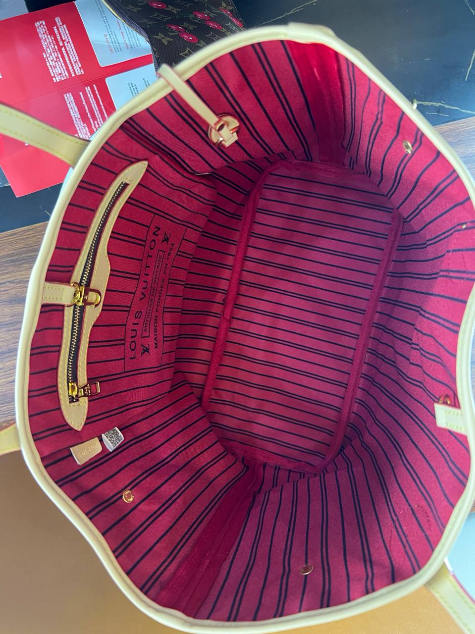 Louis Vuitton Cherry Tote Bag