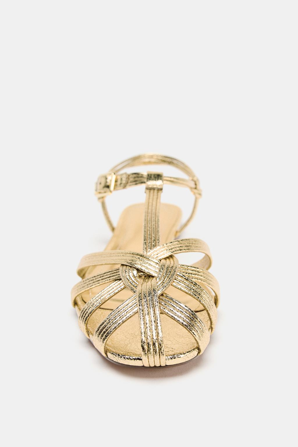 ZARA Braided Strap Sandals