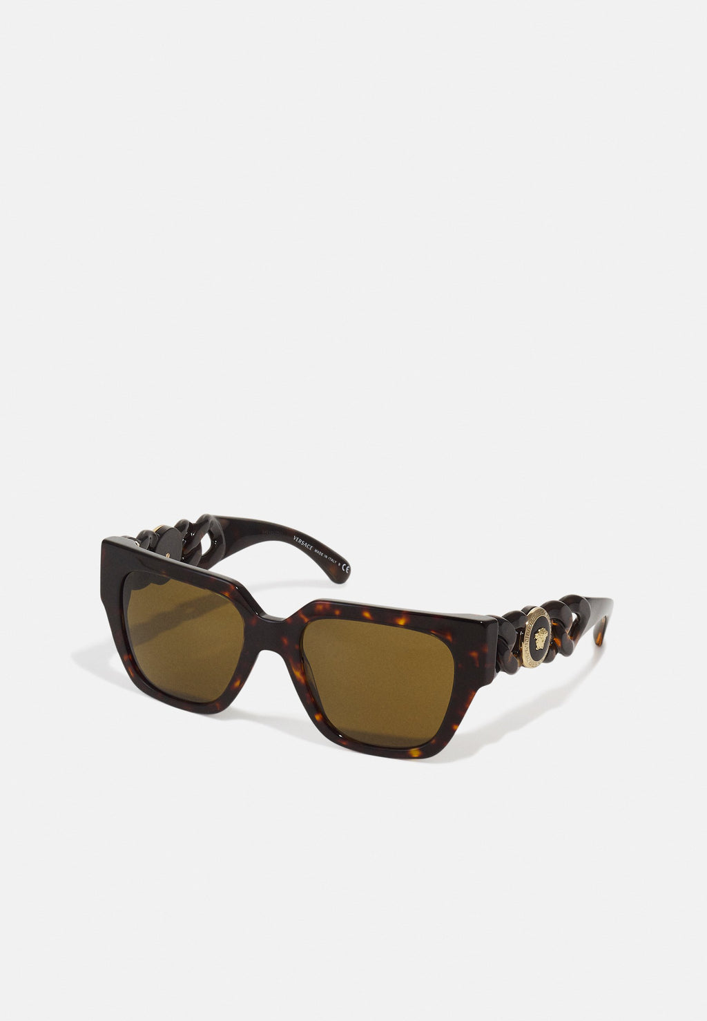 Versace Medusa Chain Square Sunglasses
