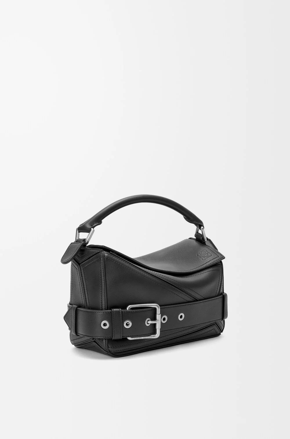 LOEWE Puzzle Biker belted leather