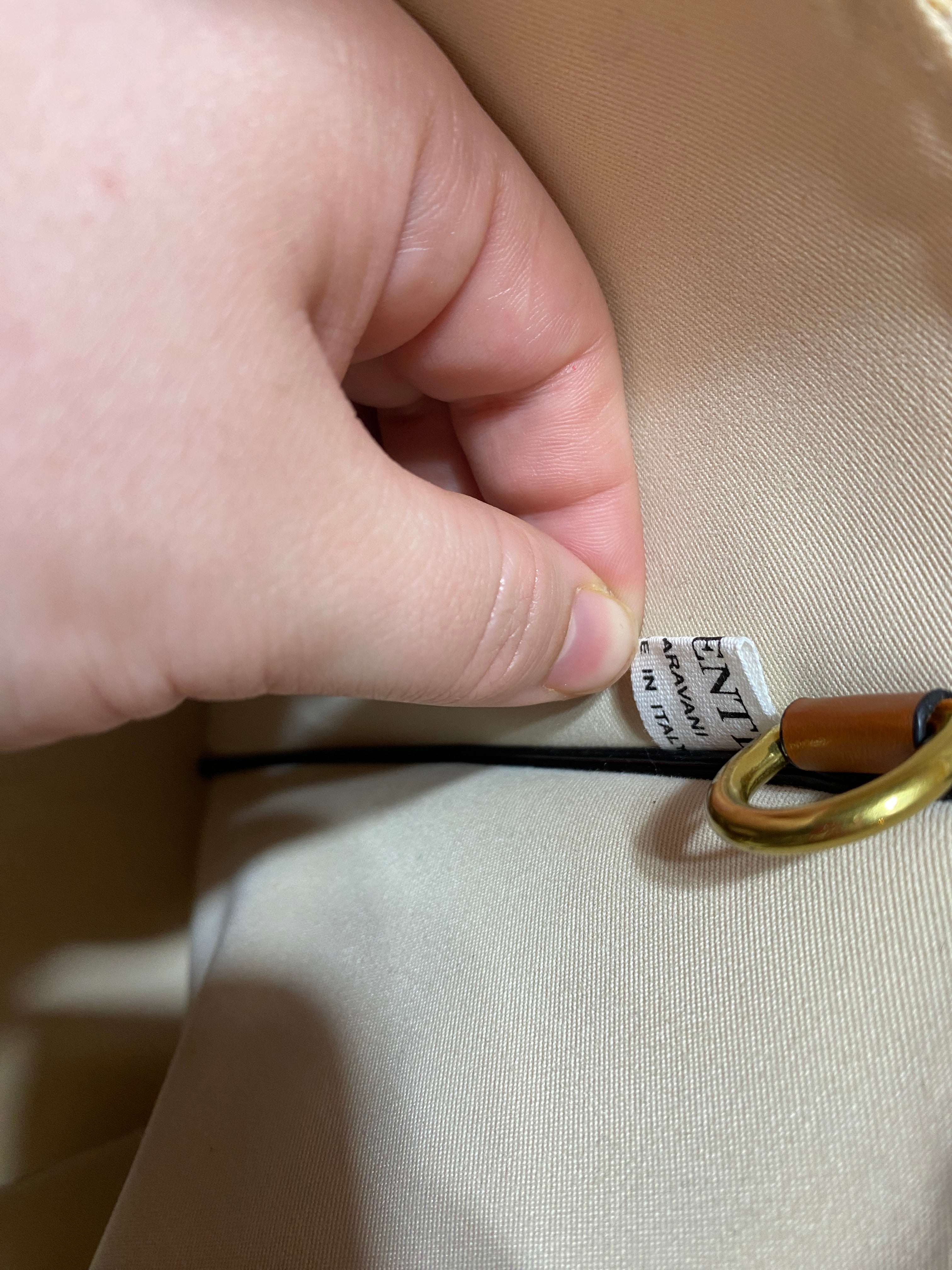 Medium Straw Tote Valentino Bag