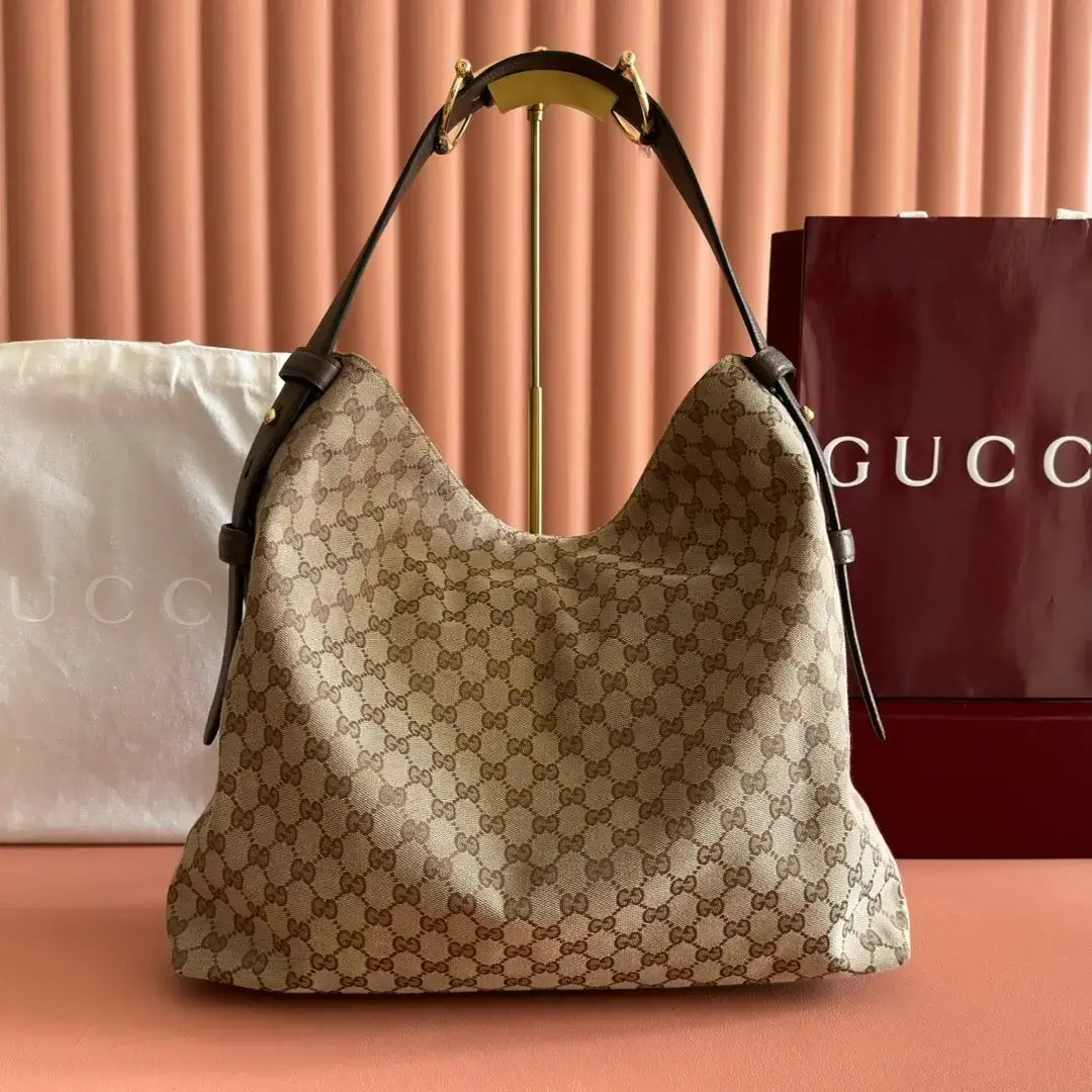 Gucci GG Canvas Hobo Bag