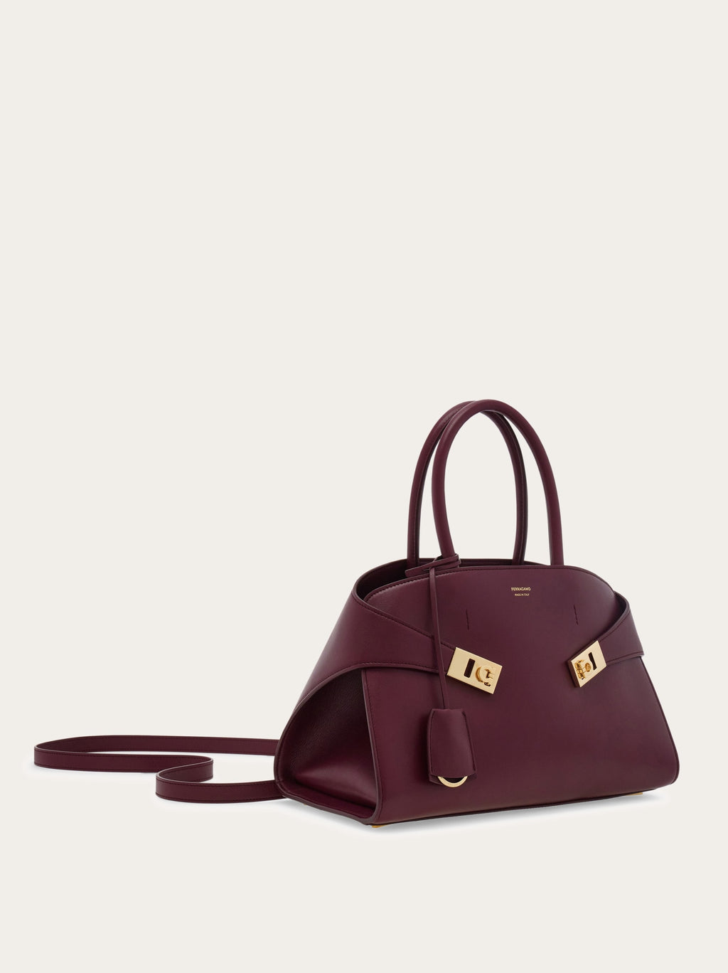 Ferragamo Hug Soft Shoulder Bag (M