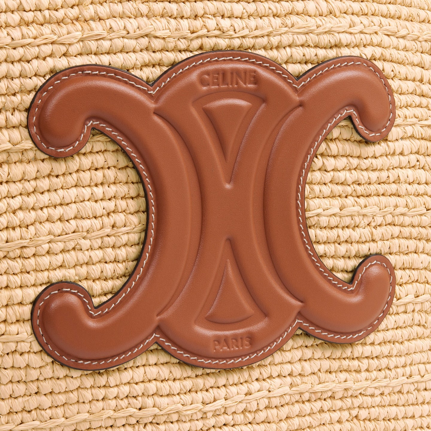 Celine Triomphe Medium Cabas Thais Tote Bag
