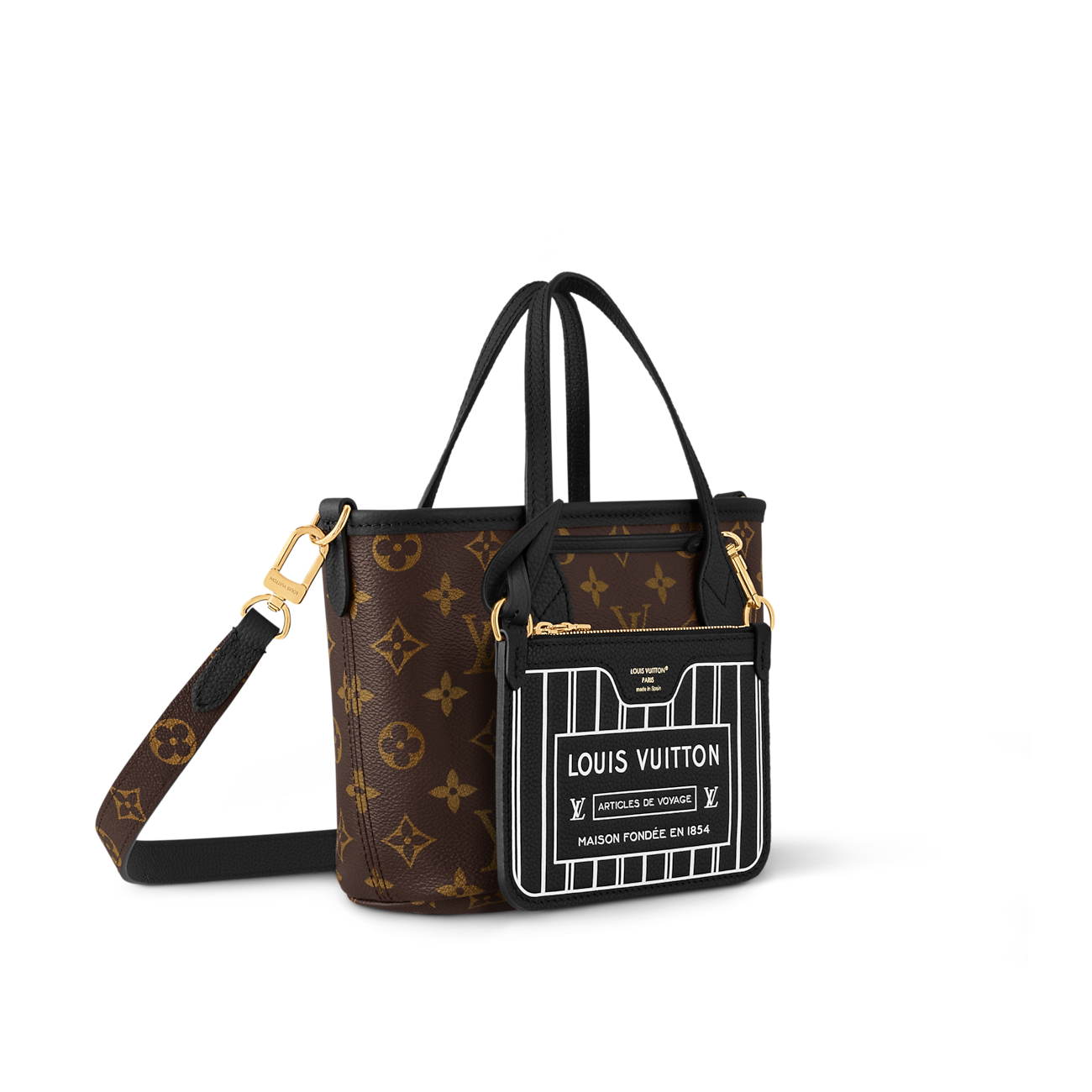Louis Vuitton Nano Noé with Removable Pouch