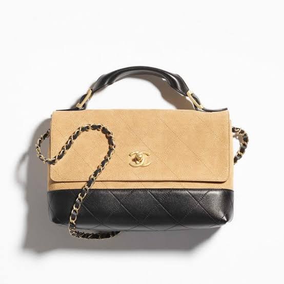 Chanel Coco Handle Flap Bag – Suede & Leather
