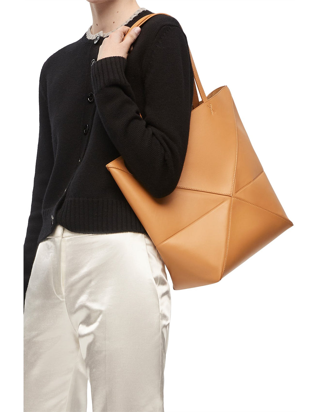 Loewe Puzzle Fold Medium Tote Bag – Smooth Leather