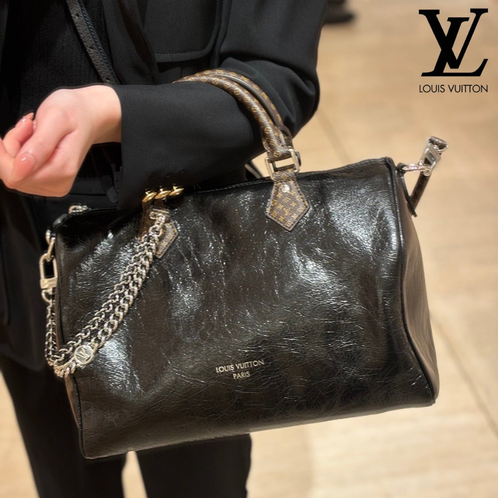Louis Vuitton Chain Speedy Shoulder Bag