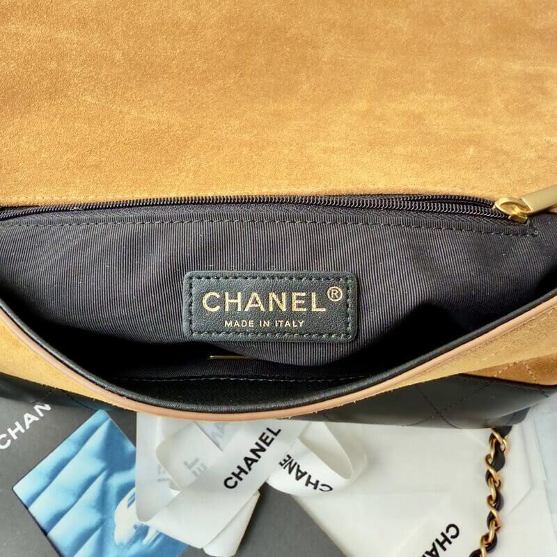 Chanel Coco Handle Flap Bag – Suede & Leather
