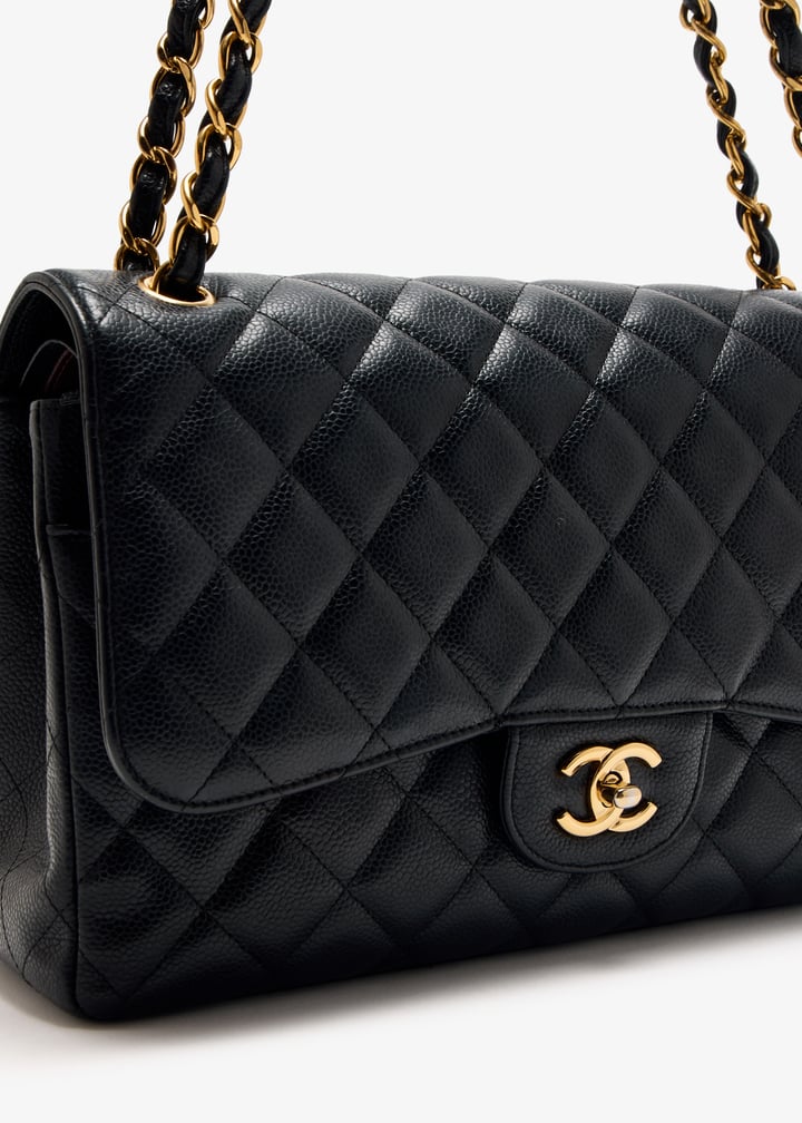 Chanel Classic Flap Bag – Medium Caviar