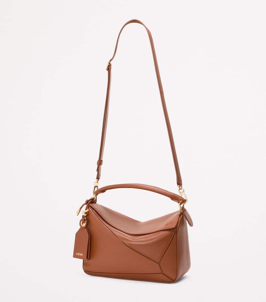 LOEWE Leather Featherlight Puzzle Top-Handle Bag