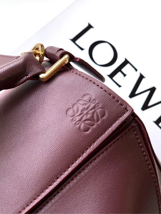 LOEWE Leather Featherlight Puzzle Top-Handle Bag