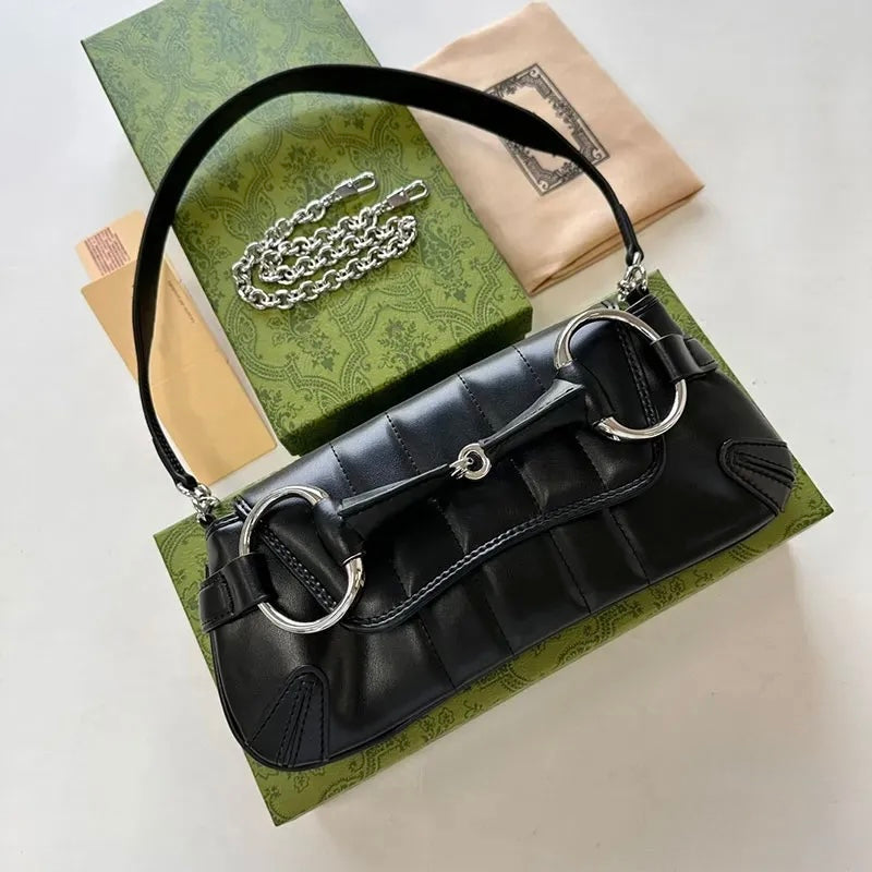 Gucci Horsebit Shoulder Bag