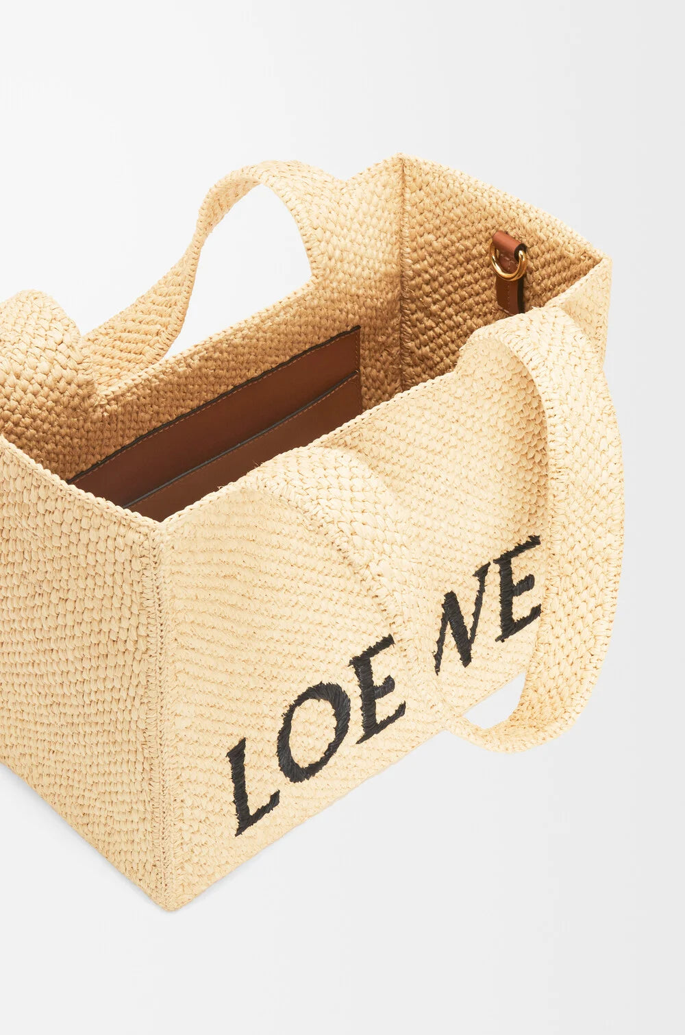 Loewe Standard A5 Tote in Raffia