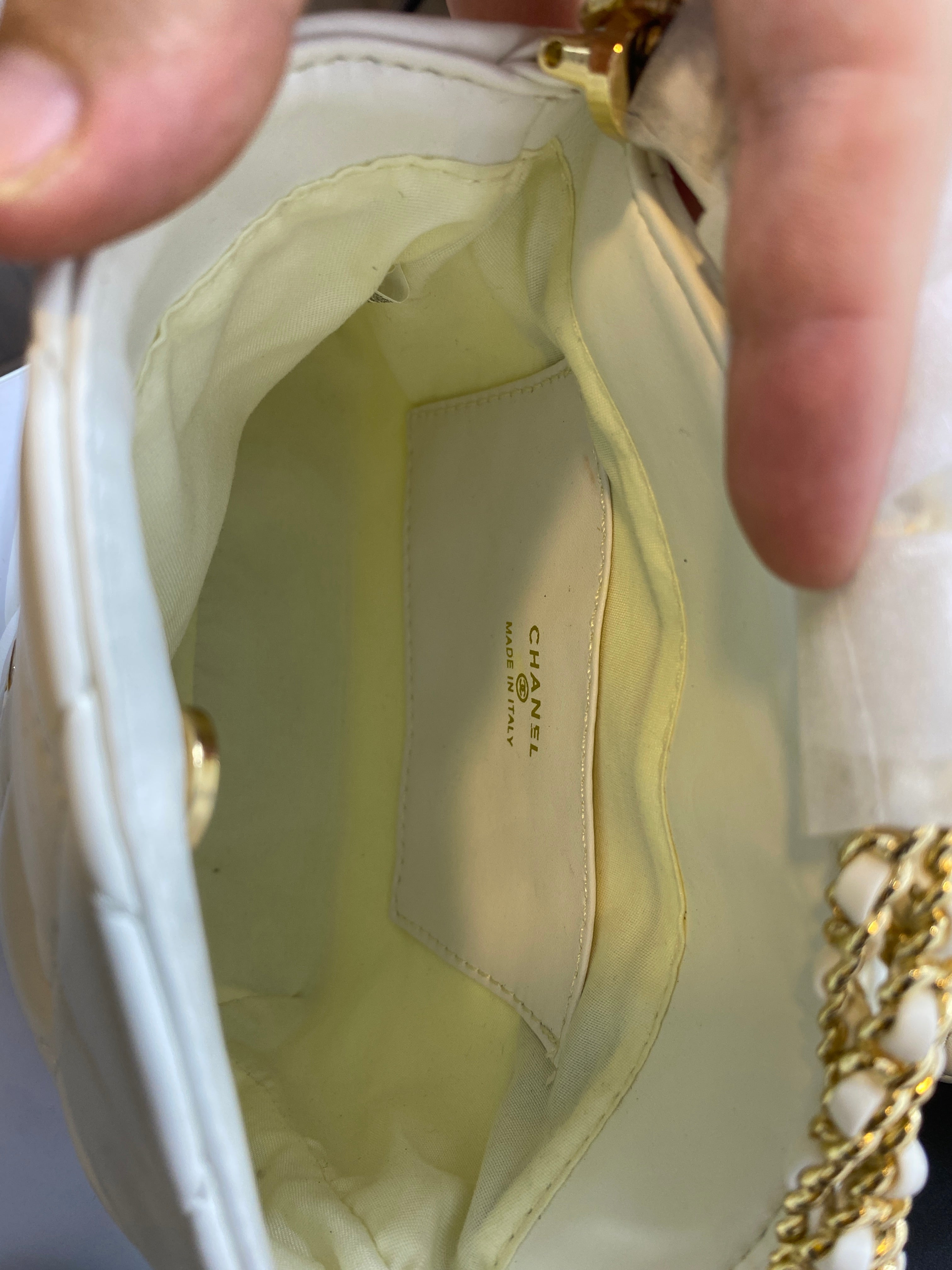 Chanel Quilted Lambskin CC Crystal Signature Chain Hobo Bag