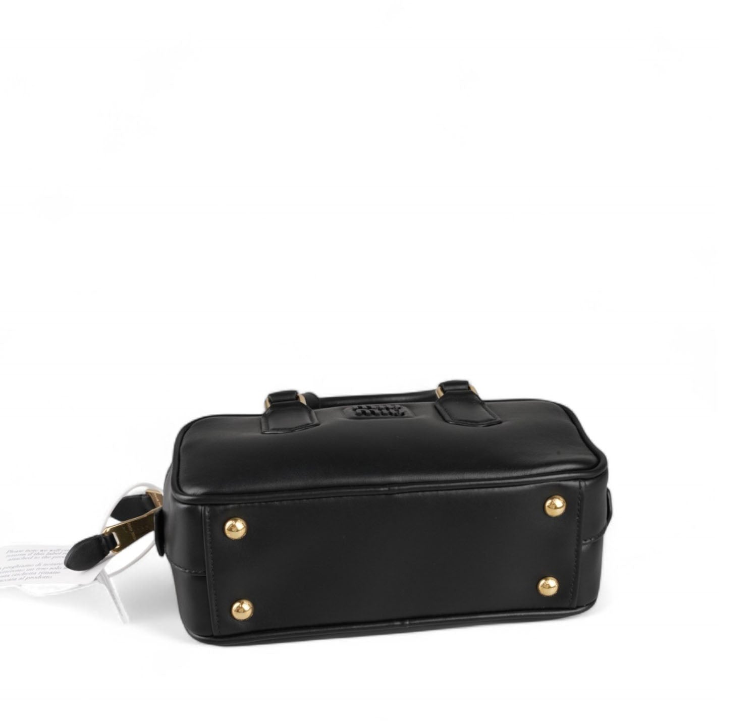 Miu Miu Leather Mini Top Handle Bag