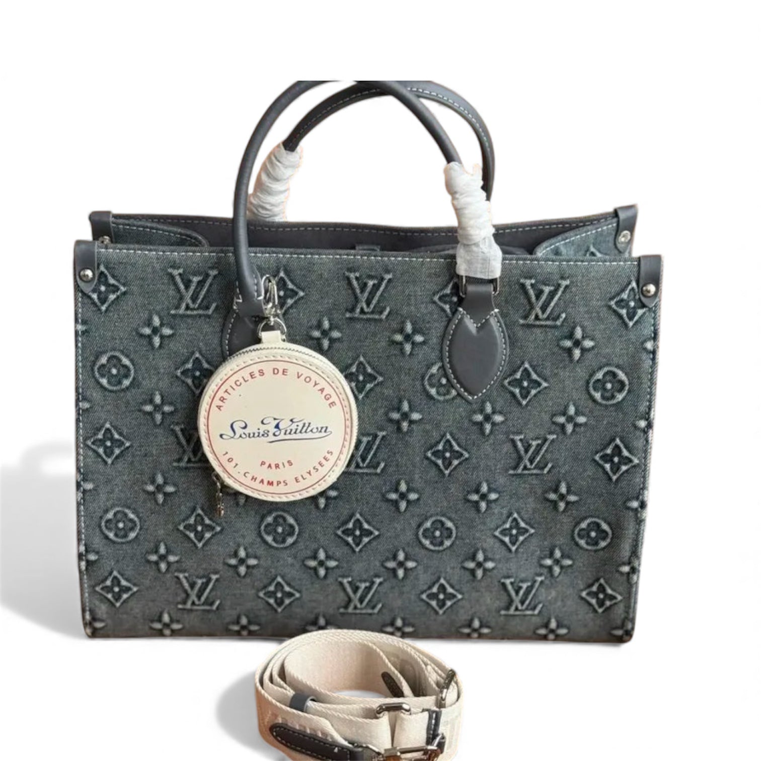 Louis Vuitton Onthego MM – Monogram Empreinte Denim