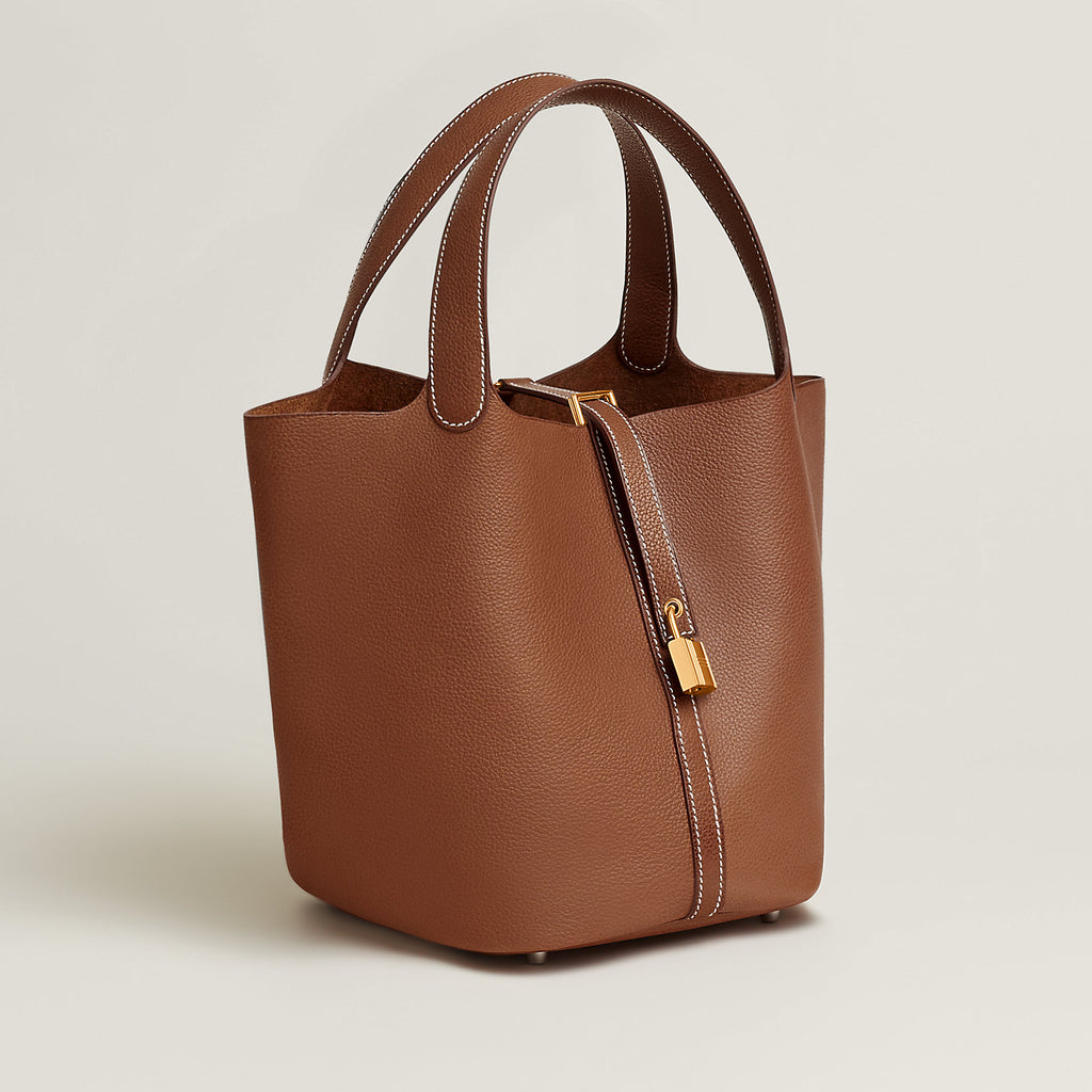 HERMÈS Picotin Lock 18 Bag in Clemence Leather