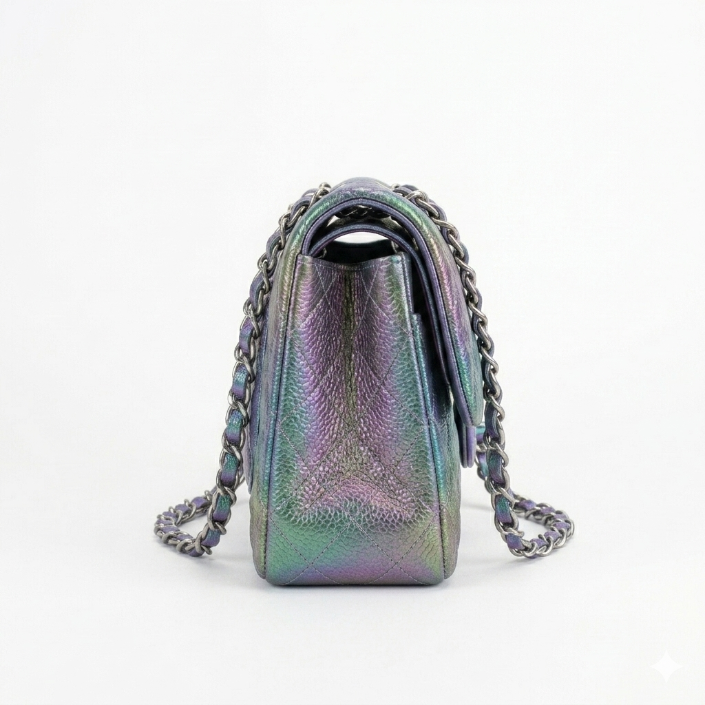 Chanel Iridescent Caviar Classic Flap Bag