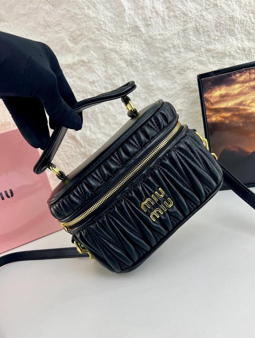 Miu Miu Matelassé Vanity Bag