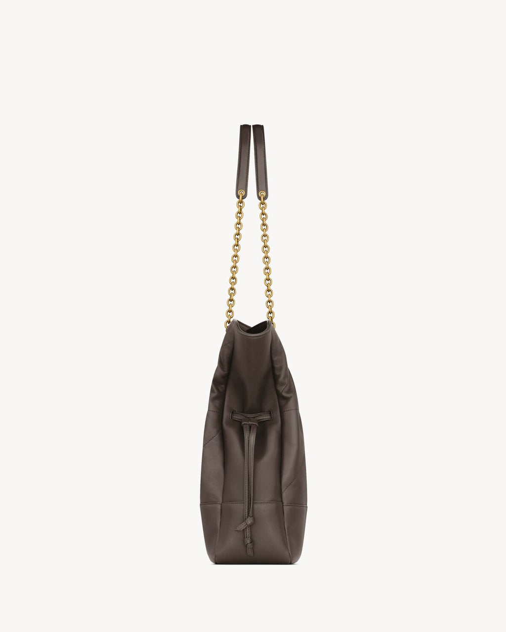 SAINT LAURENT Jamie Shopping appliquéd quilted leather shoulder bag