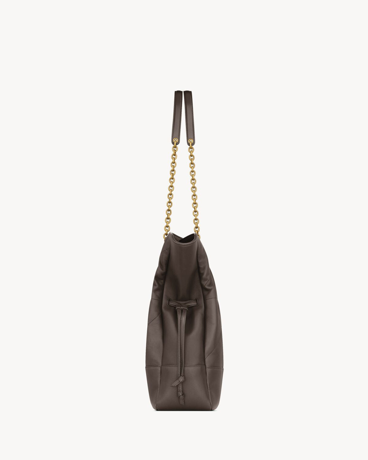 SAINT LAURENT Jamie Shopping appliquéd quilted leather shoulder bag