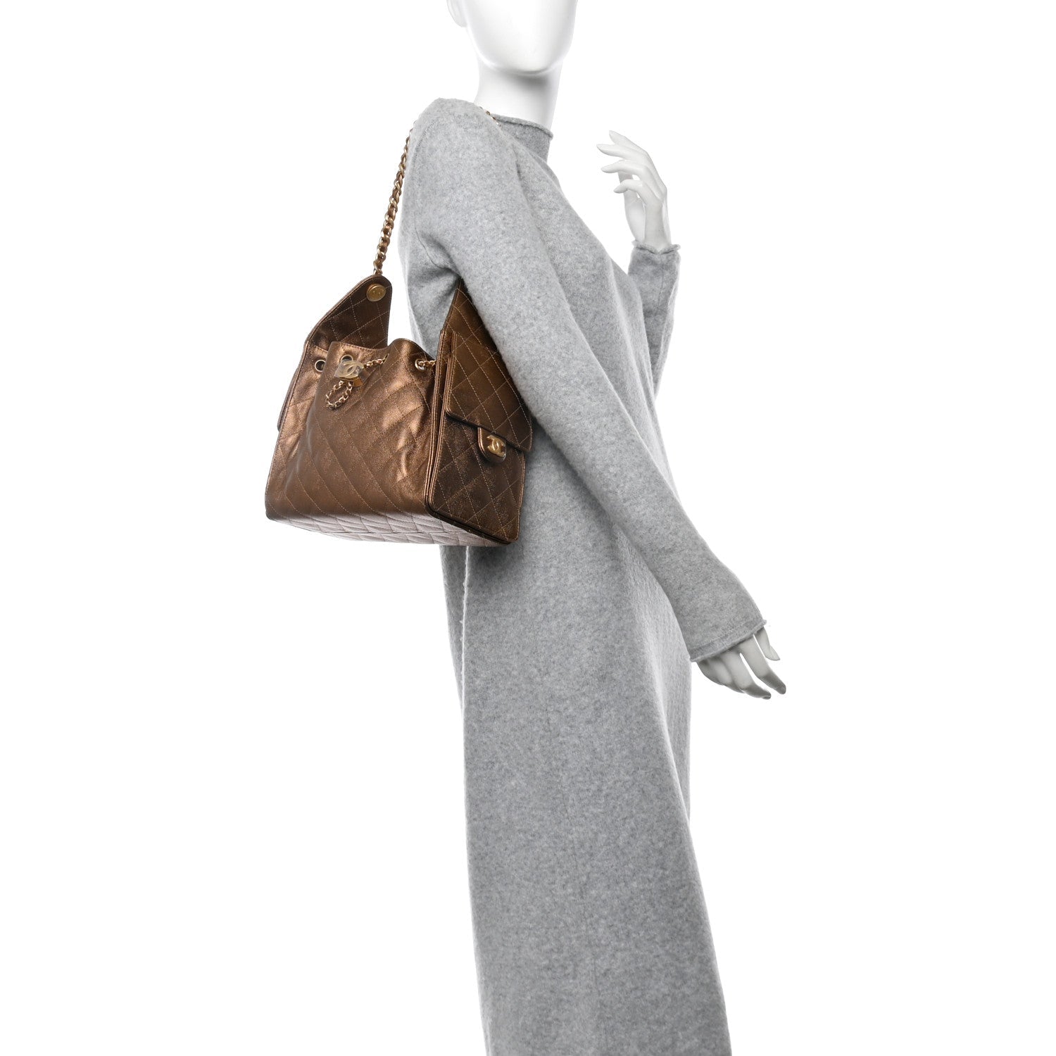 CHANEL Caviar Quilted 25 Handbag