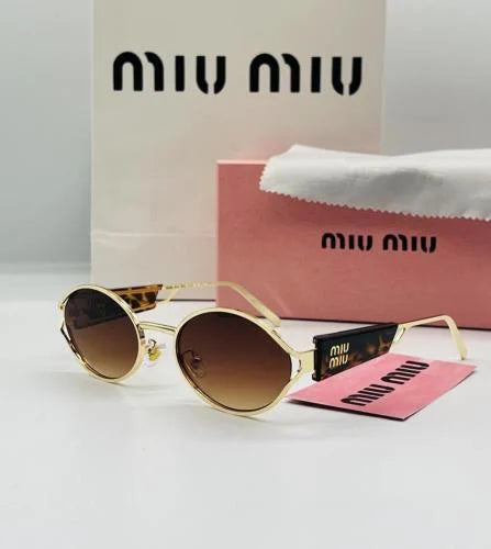 Miu Miu Glimpse Geometric Sunglasses