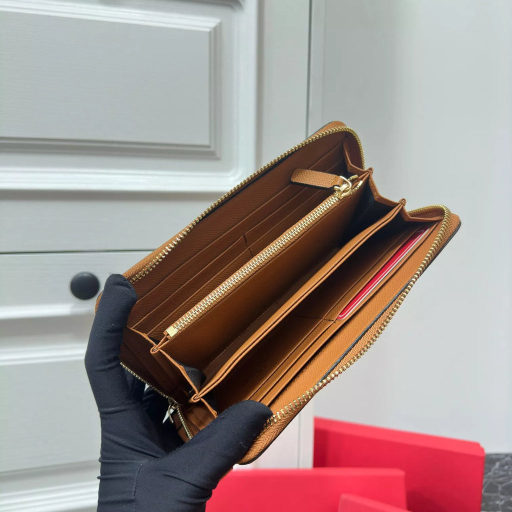 Valentino VLogo Zip-Around Wallet