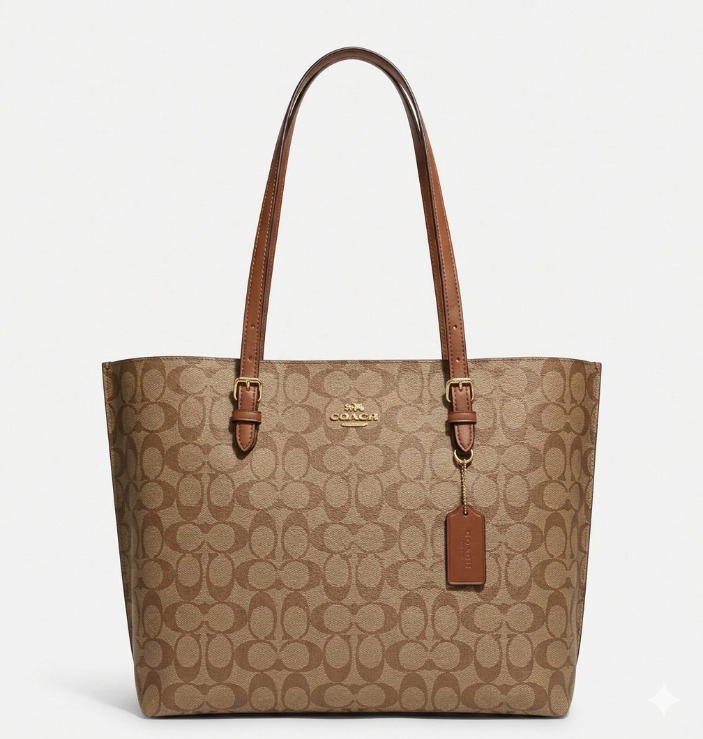 Coach Mollie Tote - Large Signature Edition