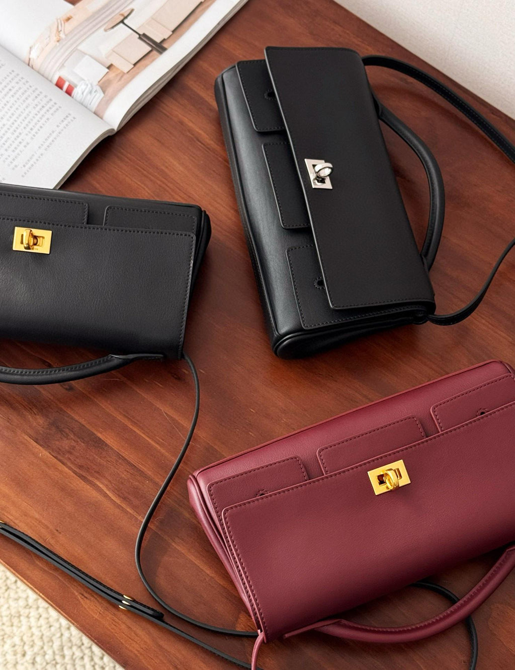 Balenciaga Bel Air Small Clutch on Strap