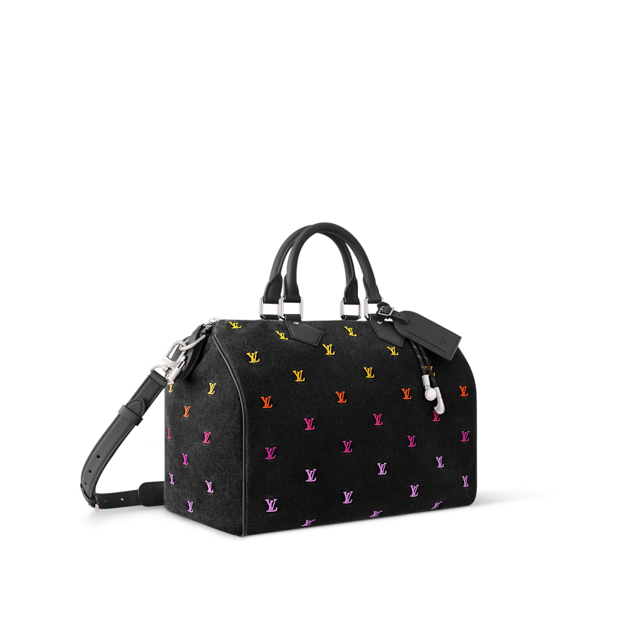 Louis Vuitton Black Denim Monogram Duffle Bag – Jeans Quality